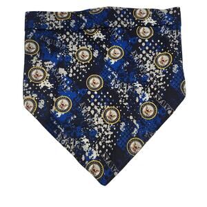 Dog Bandana Military Navy Blue fashion scarf accesories